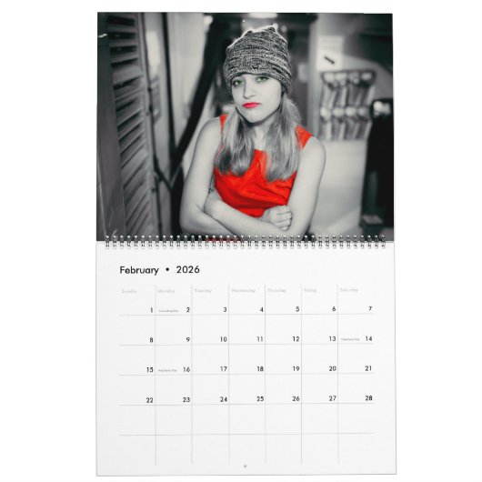 Davy Mack NYC カレンダー (2月 2026)