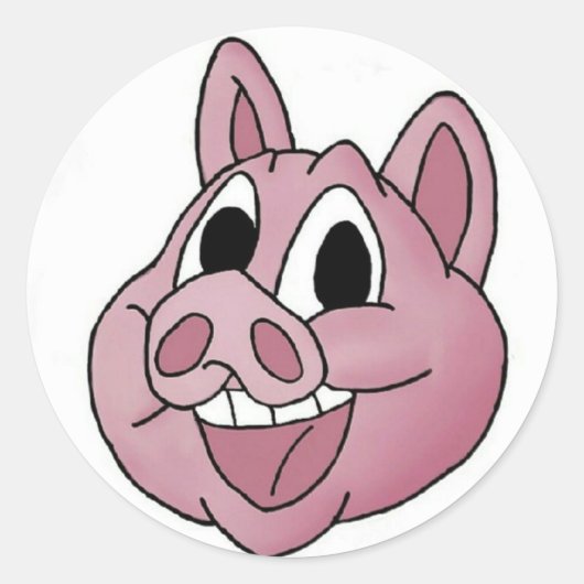 DavyDavステッカー ラウンドシール (正面)