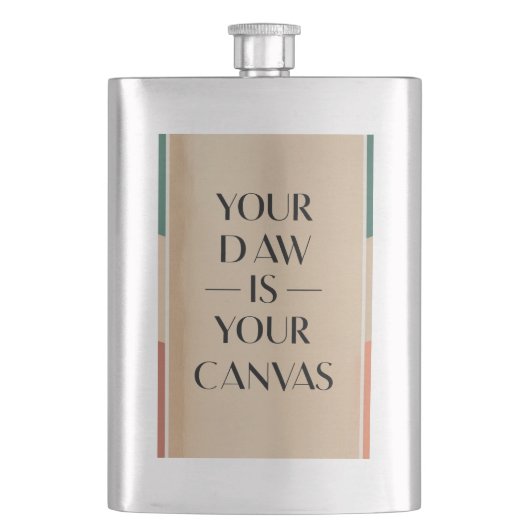 DAWはキャンバス フラスク (正面)
