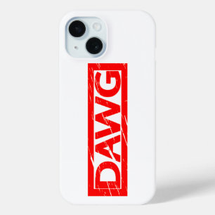 Dawgスタンプ iPhone 15ケース
