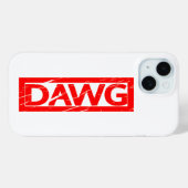Dawgスタンプ Case-Mate iPhoneケース (裏面 (横))