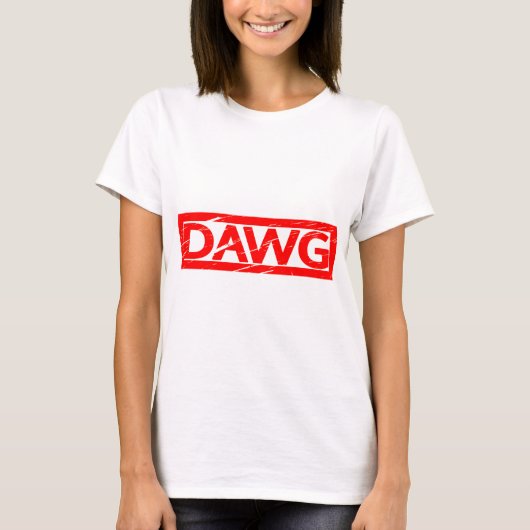 Dawgスタンプ Tシャツ (正面)