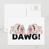 DAWG！ハガキカスタマイズー ポストカード (正面/裏面)