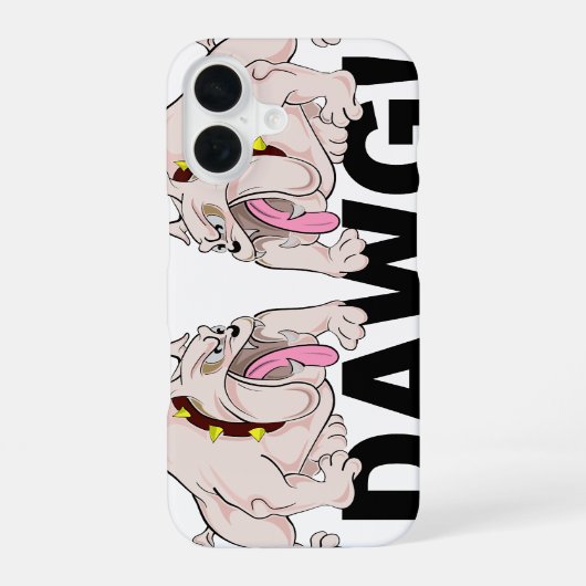 DAWG！iPhone 4 Case-Mateケース iPhone 16ケース (裏面)