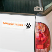 dawgdogs、中DAWGDOGS!! バンパーステッカー (トラック上)