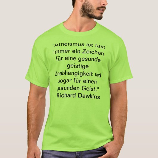 Dawkins - T-Shirt Tシャツ (正面)