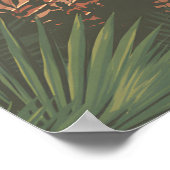 Dawlish Devon Seaside Travel Poster ポスター (角)