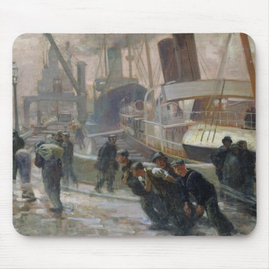 Dawn 1903年にリヴァプールのDockers マウスパッド (正面)