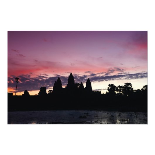 Dawn At Angkor Wat フォトプリント (正面)