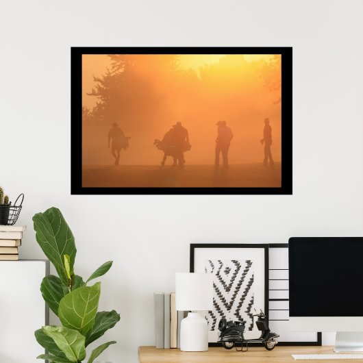 Dawn at the PGA Fine Art Print ポスター (ホームオフィス)
