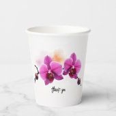Dawn Bloom Orchid 紙コップ (裏面)