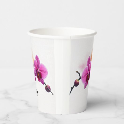 Dawn Bloom Orchid 紙コップ (右)