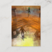 DAWN DARK/Clouds of a Dream Scape, Sci-Fi,テクノ 名刺 (裏面)