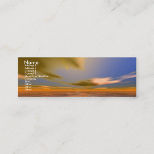 DAWN DARK/Clouds of Dreamscape Science Fiction スキニー名刺