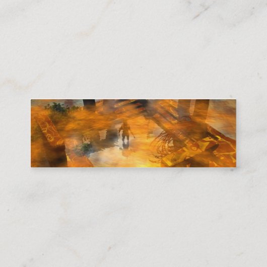 DAWN DARK/Clouds of Dreamscape Science Fiction スキニー名刺 (裏面)