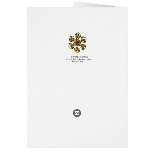 DAWN DARK Temple of Water, Science Fiction (裏面)