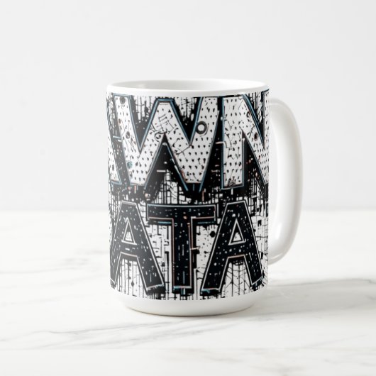 Dawn Data コーヒーマグカップ (正面右)