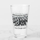 Dawn Data Glass Cups タンブラーグラス (裏面)