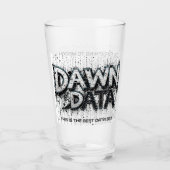 Dawn Data Glass Cups タンブラーグラス (正面)