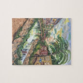 Dawn in Caribbean Puzzle ジグソーパズル (横)