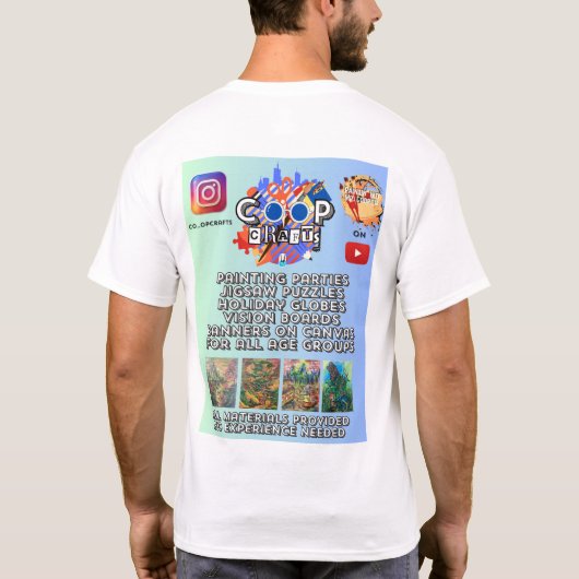 Dawn in Caribbean T-Shirt  Tシャツ (裏面)