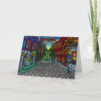 Dawn in Thorsville - Greeting Card カード