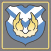 Dawn of Archadia FCロゴ小さなビニールステッカー シール (正面)