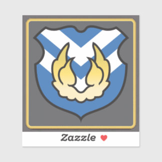 Dawn of Archadia FCロゴ小さなビニールステッカー シール