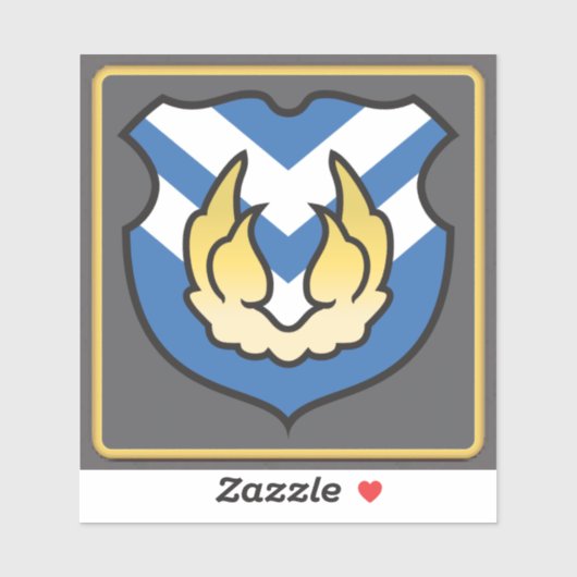 Dawn of Archadia FCロゴ小さなビニールステッカー シール (シート)