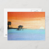 Dawn Of Peace_ElephantOfferingFormation_AnjaliSang ポストカード (正面/裏面)