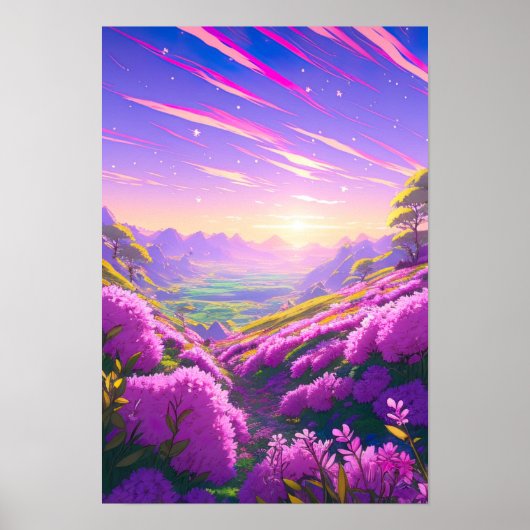 Dawn of the Valley、Anime Art ポスター (正面)