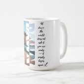 Dawn — Simply Begin Again コーヒーマグカップ (正面右)