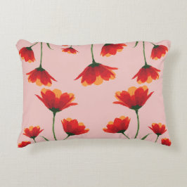 Dawnfire Poppies アクセントクッション
