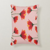 Dawnfire Poppies アクセントクッション (正面(垂直))