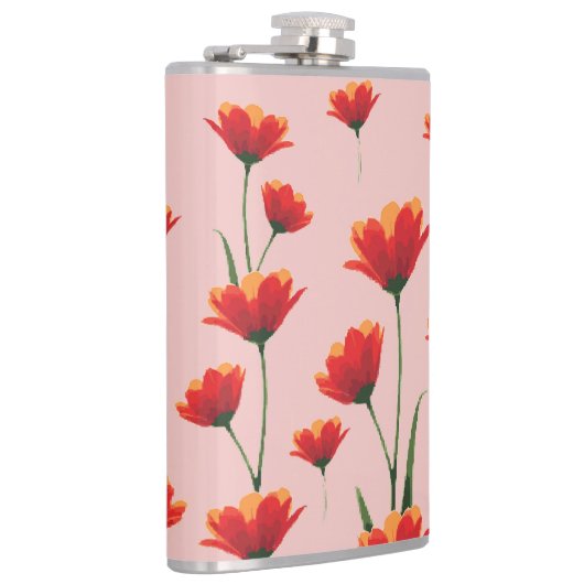 Dawnfire Poppies フラスク (右)