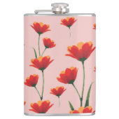 Dawnfire Poppies フラスク (正面)