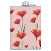 Dawnfire Poppies フラスク (裏面)