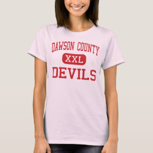 Dawson郡-悪魔-高Glendiveモンタナ Tシャツ