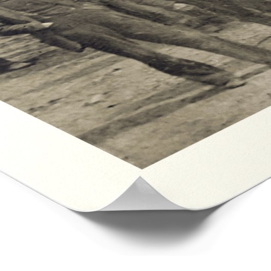 Dawson Yukon Territory Photo 1898 ポスター (角)