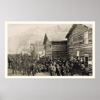 Dawson Yukon Territory Photo 1898 ポスター