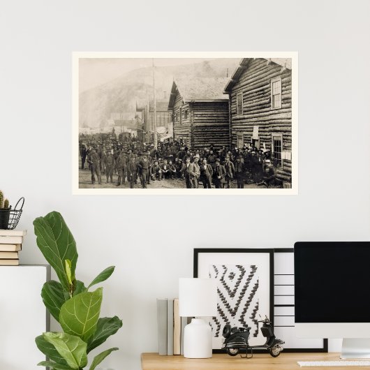 Dawson Yukon Territory Photo 1898 ポスター (ホームオフィス)