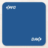 DAX紙コースター スクエアペーパーコースター (正面)