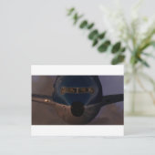 DAX B737の夕べの郵便はがき ポストカード (スタンド正面)