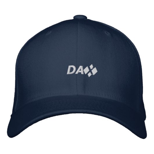 DAX - Diamond Air Xpress Cap 刺繍入りキャップ (正面)