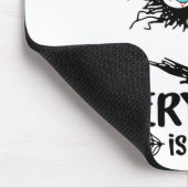 Day おもしろい Strested猫先生学生証 マウスパッド (コーナー)