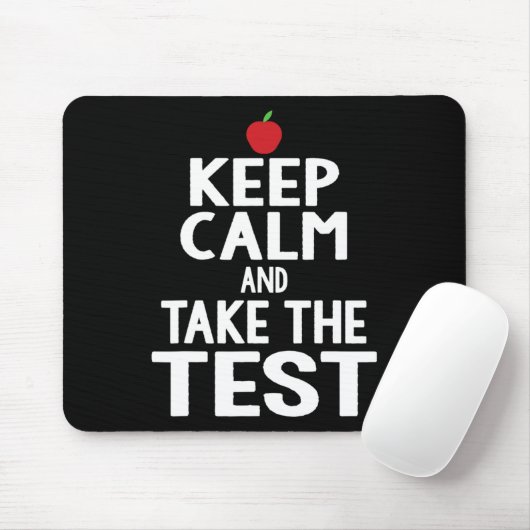 Day 保 Calm &amp；テスト試験を受けおもしろいま教えす マウスパッド (マウス)