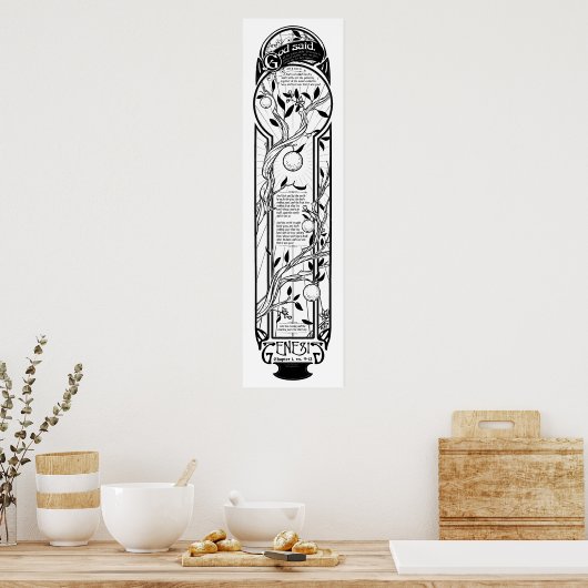 Day 3 of Creation ポスター (キッチン)