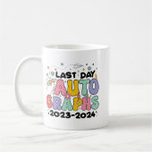 Day Autographs 2023-2024レトロ学校の最終日 コーヒーマグカップ (左)