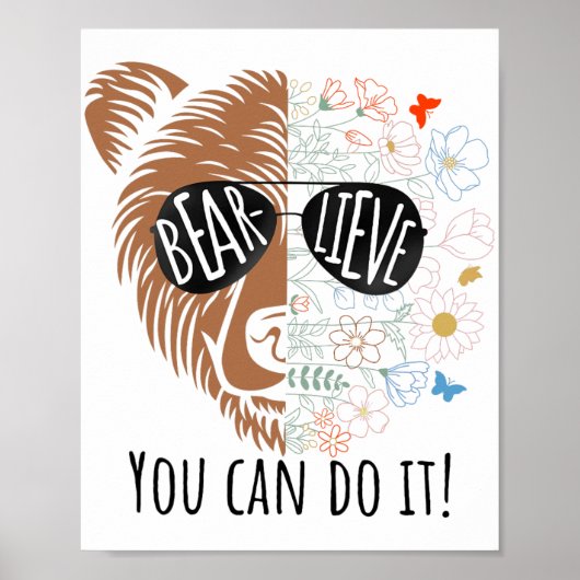 Day Bear信じ You can Do It Cute先生Testn ポスター (正面)