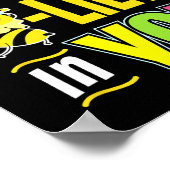 Day Bee Testing Shirts For Women先生信じI ポスター (角)